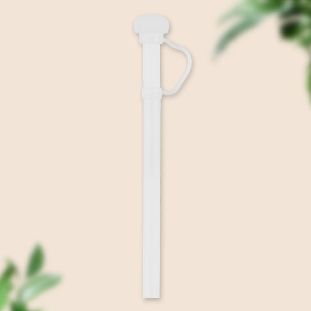 

Silicone Replacement Straw with Straw Cover Long Reusable Straw Soft Straw for Stanley 20/30/40oz Cup Accessories