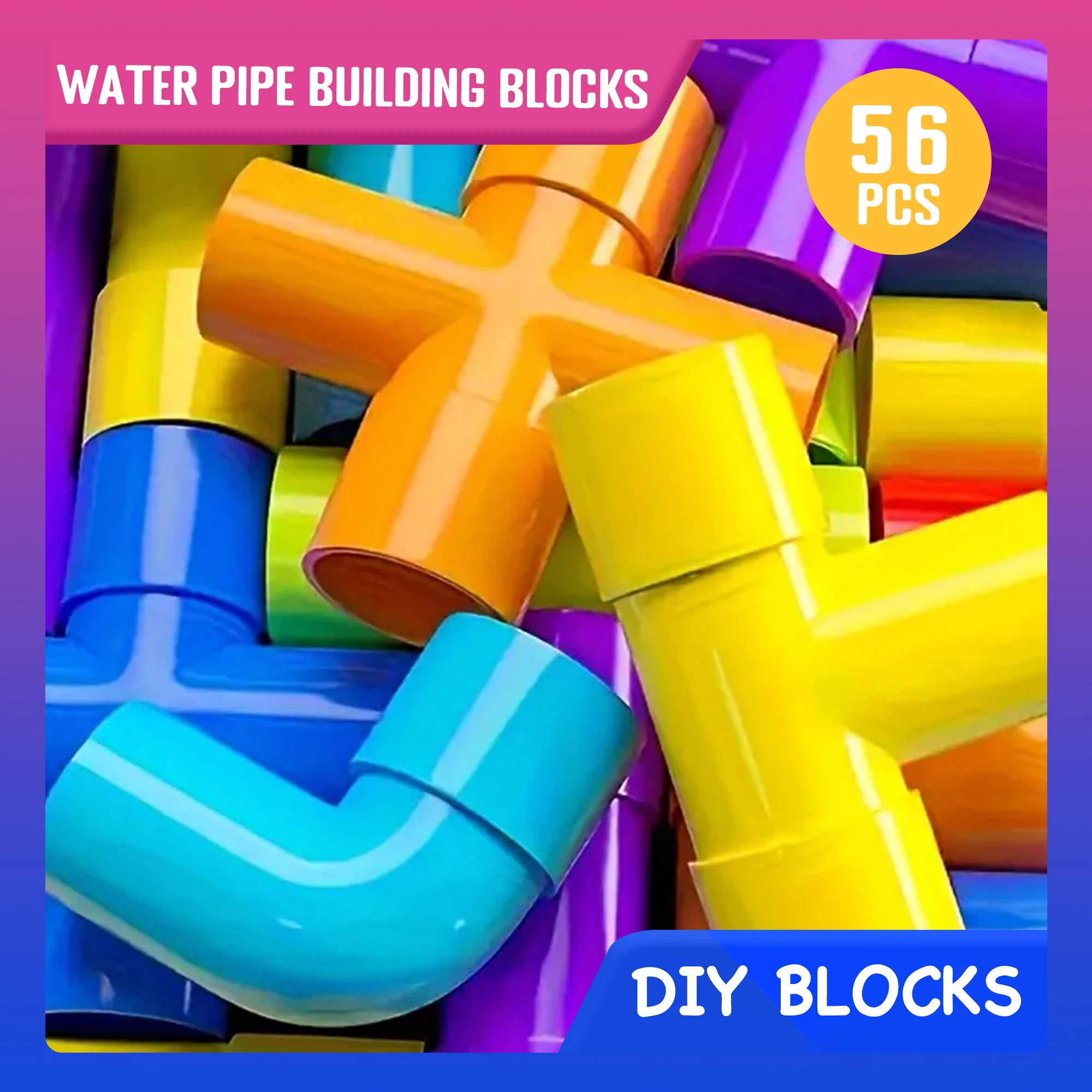 Building Blocks for Kids Toddlers 150 Piece Classic Multi-Colored Building Blocks Set for 3-6 Years Toys Gifts for Children