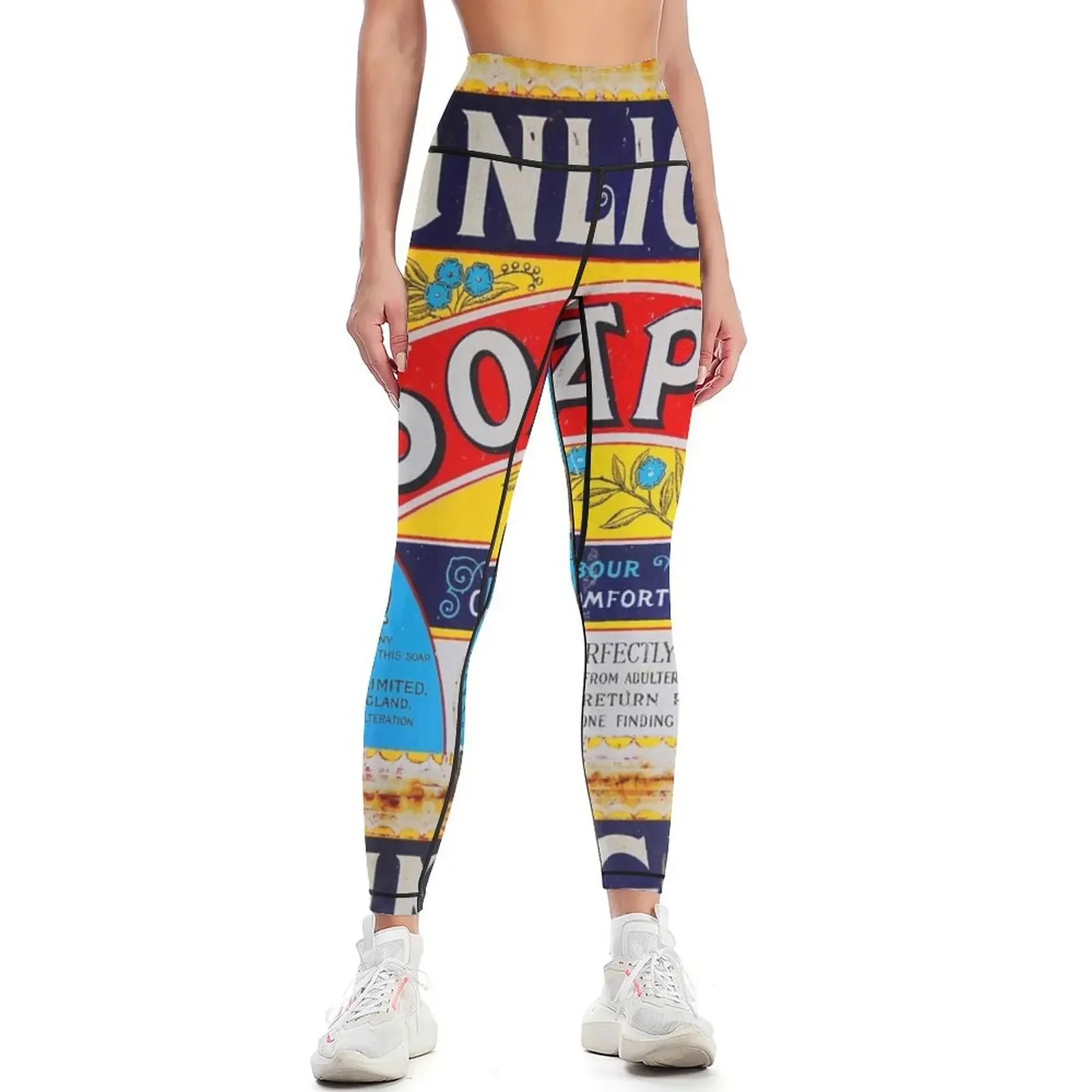 

Sunlight Soap Vintage Sign Leggings Fitness's gym clothes sports tennis for Women's sports Sweatpants Womens Leggings