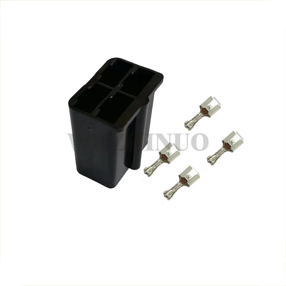 4 Way 02977048 Female Audio Socket Tweeter Plug Auto Automotive Instrument Station Connector  2965142 12124515 12124517