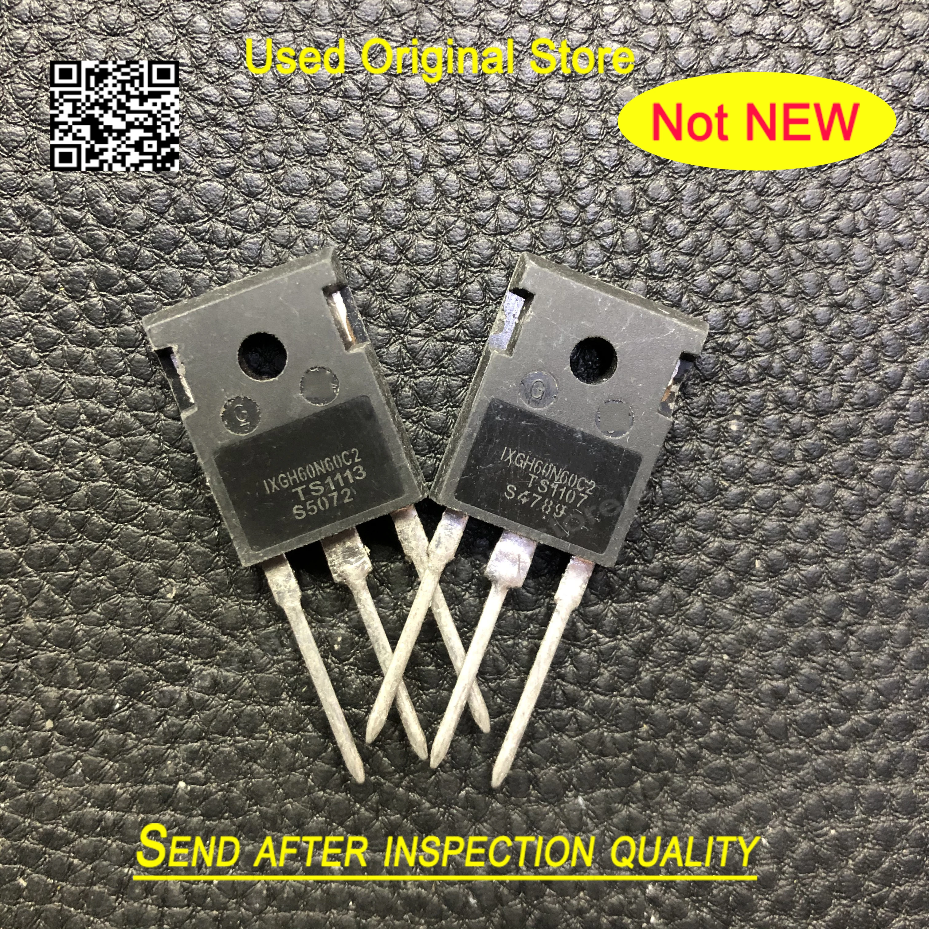 5pcs/lot 60N60 IXGH60N60C2 IXGH60N60B2 High Power Inverter IGBT Tube 75A 600V TO-247