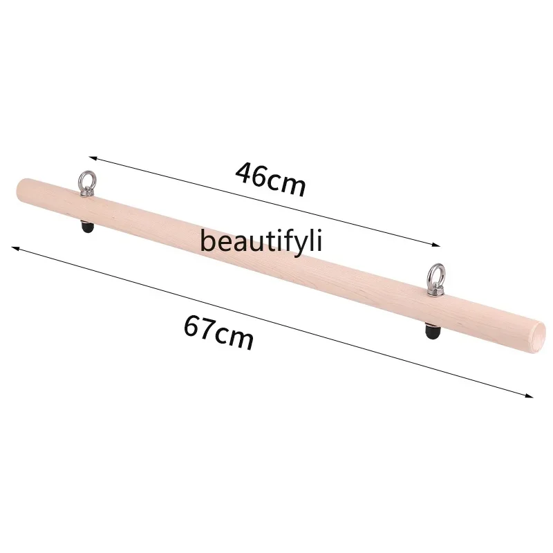 

Pilates accessories orthopedic stick open back stick imported white maple balance tension stick
