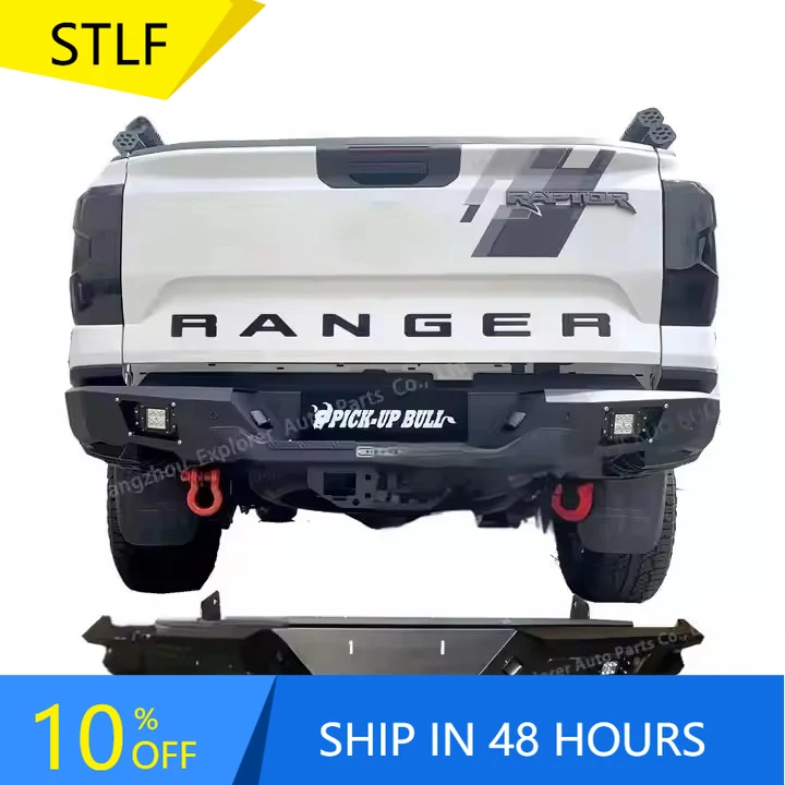 

STLF4x4 Car Bull Bar Black Bumper for Ranger 2024 T9 Bumper Bar Auto Steel Rear Bumper for Ranger T9 Accessories