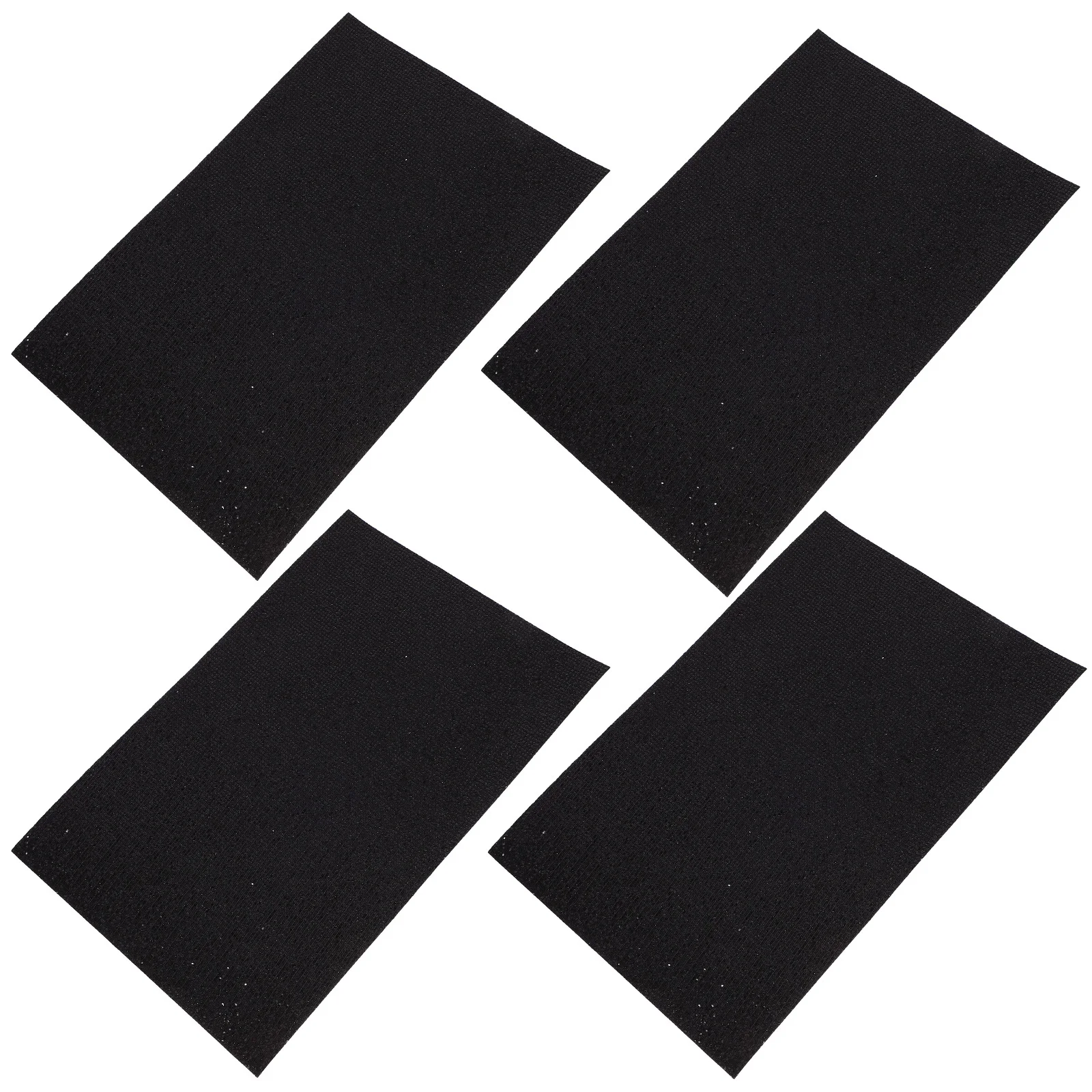 

4pcs Diy Earings Craft Kit Phone Case Hairpin Decor Bling Rhinestones Sticker Sheets Shiny Glitter Pu Grid For Home Party