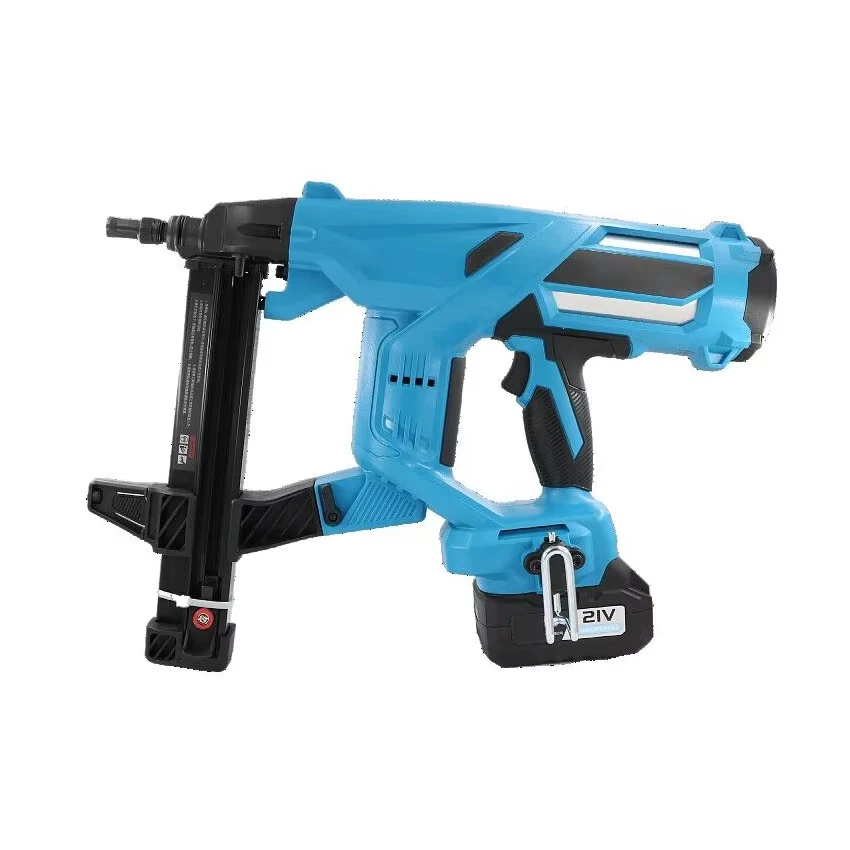DCCN40 Woodworking Nail Gun Steel Nail Gun Electric Steel Nail Gun Rechargeable Door And Window Nailer Nail Gun 20V/4Ah 100J