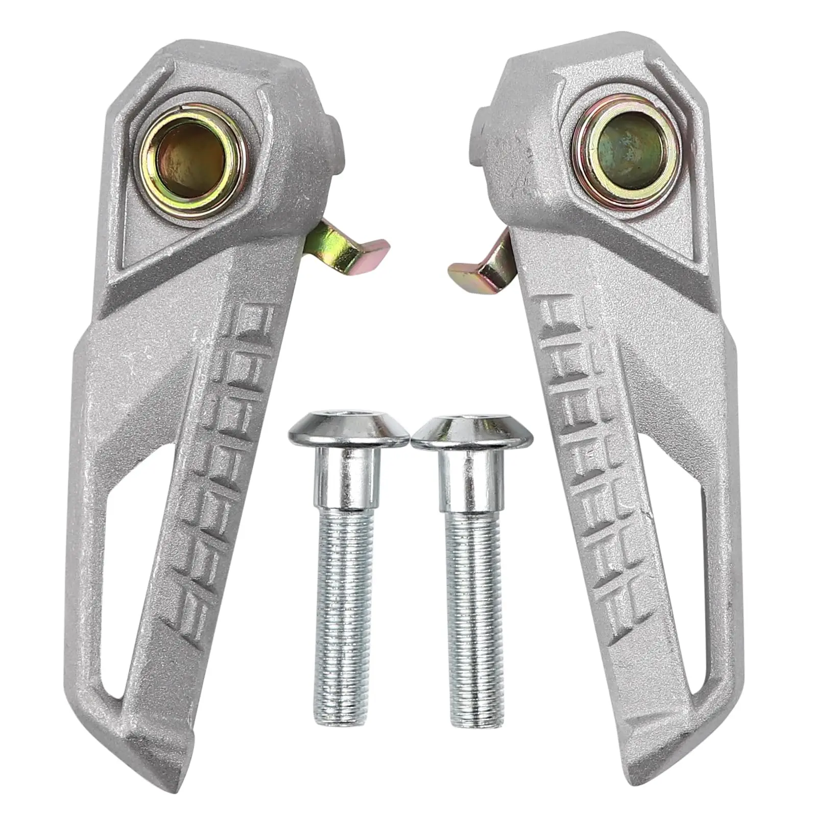 

Motorcycle Rear FootPeg Footrest in Aluminum Alloy Material Compatible with YAMAHA BWS 125 2016+, Silver Color