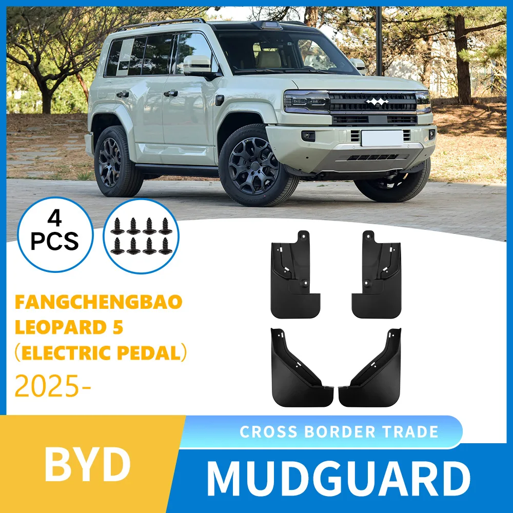 

Mudguard suitable for BYD Equation Leopard 5 2025 electric pedal car mudguard sheet