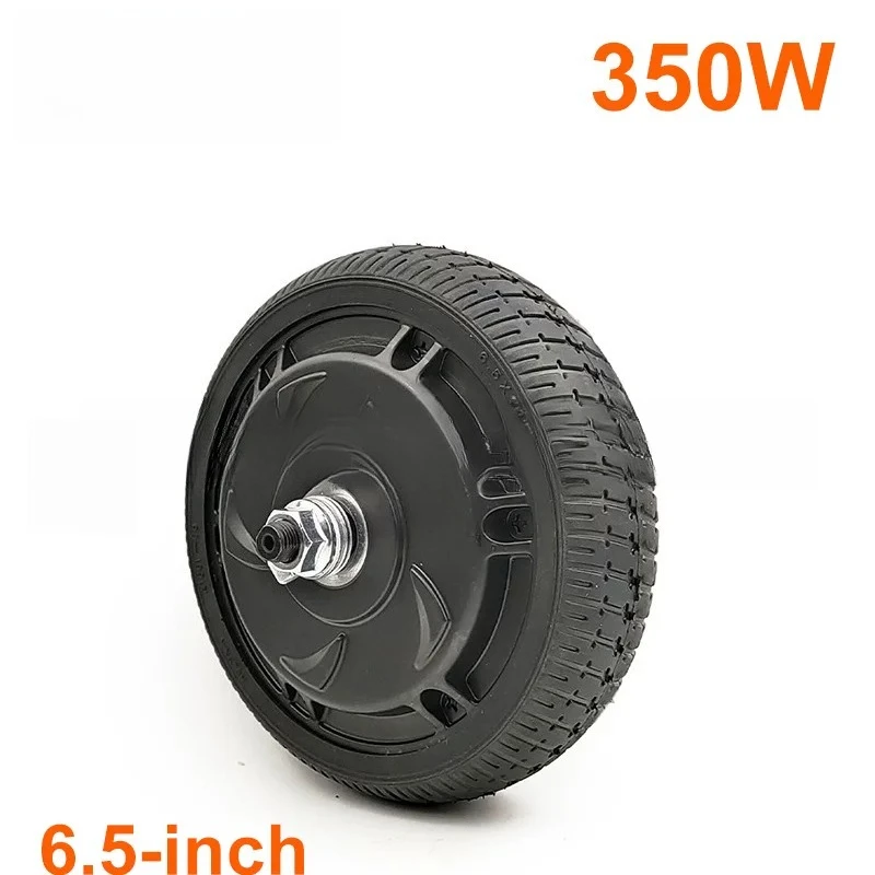 6.5 inch solid wheel scooter motor 24V/36V48V/350W toothless electric scooter motor