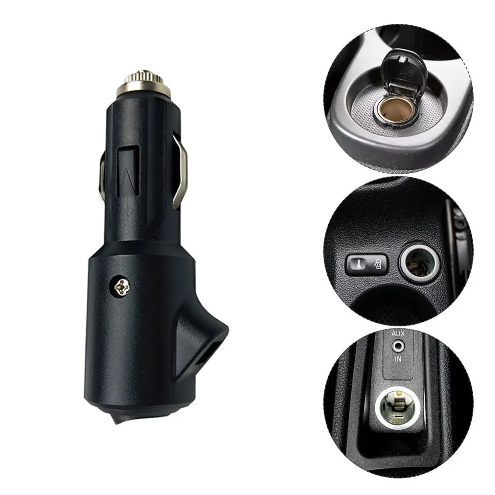 

Car Lighter Interior Universal Accessories Car Cigarette Lighter Plug Socket Converter New Brandy High Qualit 15A 12v Male 24v