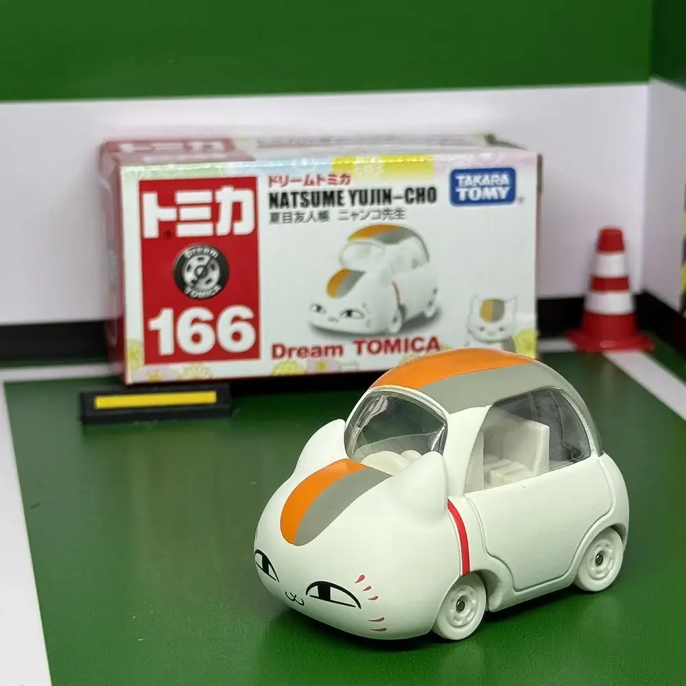 Takara Tomy Tomica Dream Tomica No. 166 Natsume's Book of Friends Nyanko Sensei Mini Car Toy Children Christmas Gifts Boy Toys