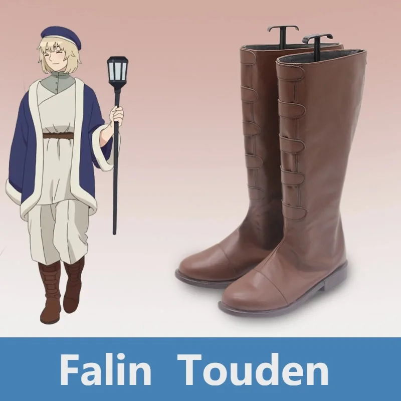 

Вкусный в Dungeon Falin Touden, обувь для косплея, ботинки на Хэллоуин, аниме для женщин и мужчин, обувь
