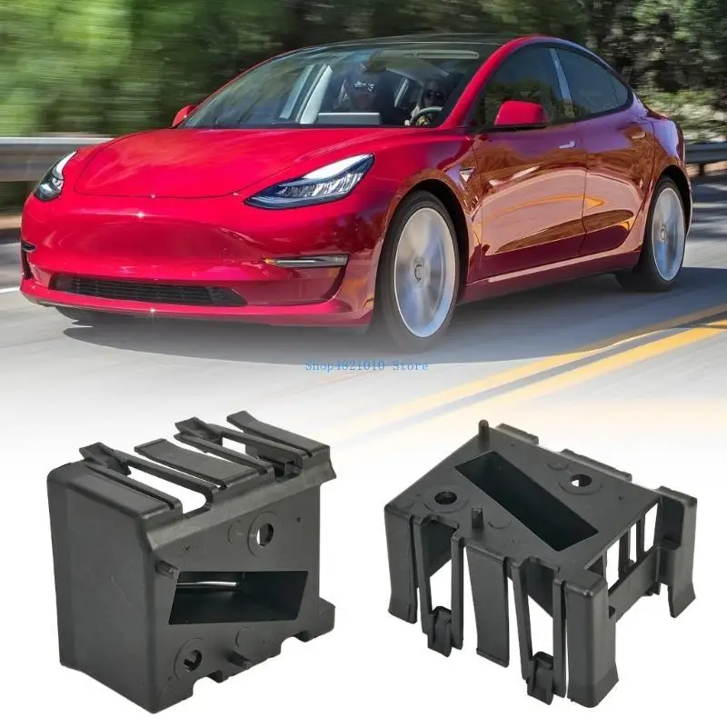 

T3LF Durable Car Front Bumper Radars Support Holder Plastic Mounting Bracket Suitable for 2017-2022 1108648-00-E