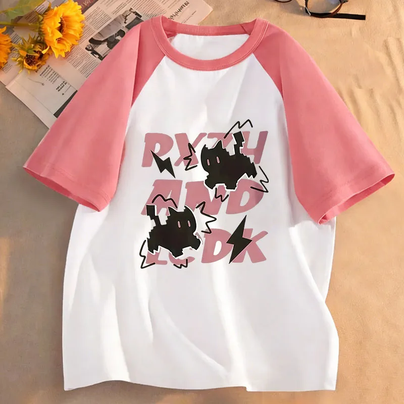 Y2k Cat Lustige T-Shirts Kurzarm 90er Jahre Kinder T-Shirt Jungen Mädchen Sommer Frühling Casual Top T-Shirt Mode