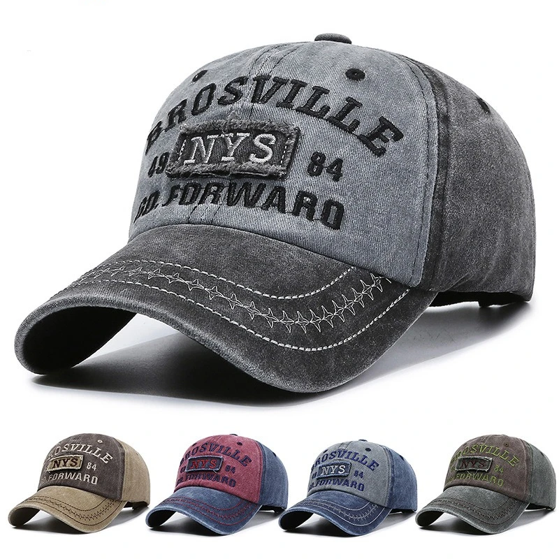 

Men's Spring and Autumn New Korean-style Baseball Caps Outdoor Sports and Casual Washable Sun Hats Baseball Cap Snapback Cap