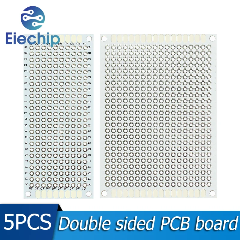 5PCS/LOT 3X7 5X7cm Double Sided Copper Protoboard PCB BOARD KIT Perforated Circuit Board Electronics Soldering Board