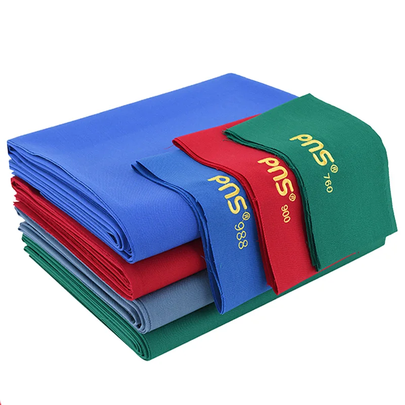 

Pool Table Accessories 9ft Billiard Table Cloth PNS900 Pool Cloth 80% Wool Set Smooth Stable Snooker Pool Tablecloth