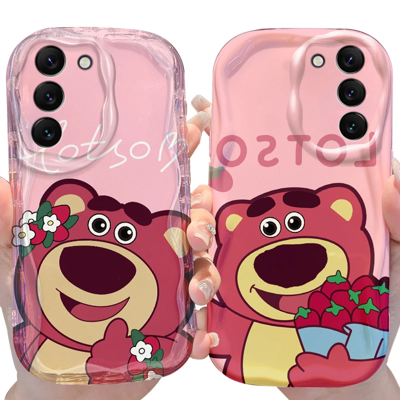 Disney Lotso Wave Case for Samsung Galaxy S24 S23 S22 S21 Ultra Plus S20 FE A73 A72 A71 A55 A54 5G A53 A52 A51 4G A50S A50 Cover image 6