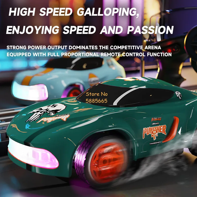 

6 цветов освещения, масштаб 1:64, высокоскоростной радиоуправляемый гоночный автомобиль, 2,4G, дрифтовый автомобиль, мини-автомобиль с дистанционным управлением 4WD, внедорожный радиоуправляемый автомобиль, детская игрушка в подарок