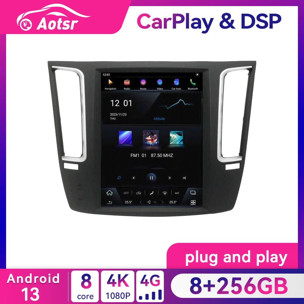 

10.4inch screen 8+256 For Maserati Levante 2015-2021 Android car GPS Navi auto Multimedia Radio Player Head Unit carplay stereo