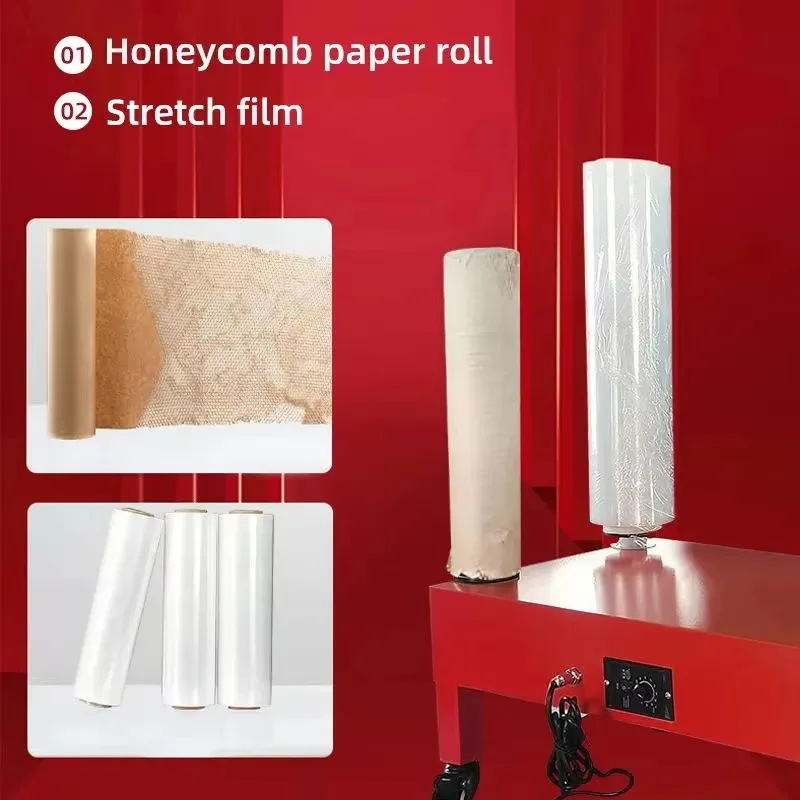 Automatic plastic film packaging equipment Winding machine Manual stretch film packaging machine