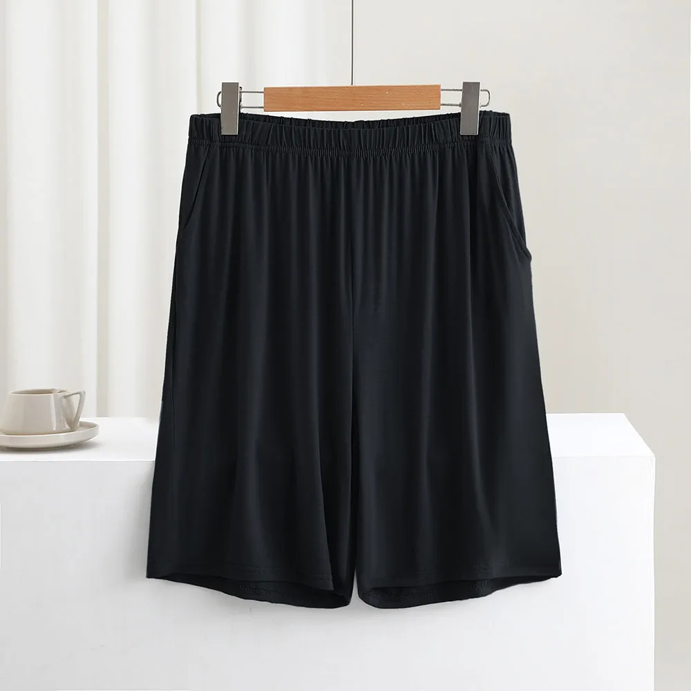 Pantalones cortos de pijama de algodón para hombre, ropa de dormir cómoda, fina, informal, deportiva, verano, 2024