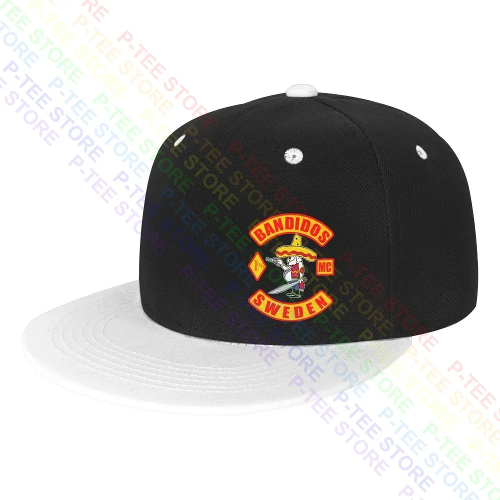 Bandidos Motorcycle Club Sweden Mc Snapback Cap Colorful Baseball Caps Top Hot Deals Streetwear