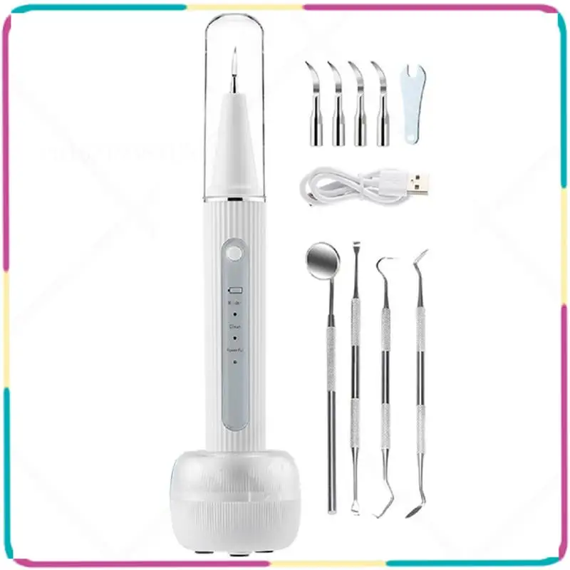 

B13C Электрический полировщик зубов Ультразвуковой скалер для зубов Ирригатор для полости рта Набор для отбеливания зубов Функциональность удаления зубного камня