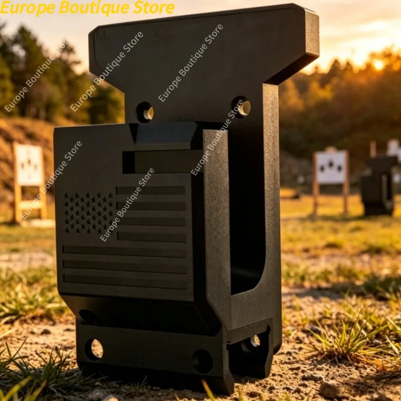 

Heavy Duty 300Lbs Gun Wall Mount AR15 Rifle Rack Holder With PMAG Storage For Indoor Wall