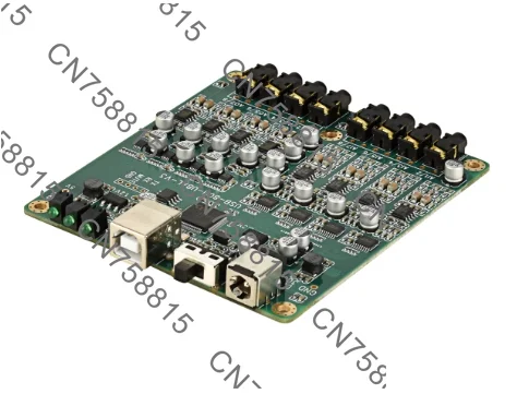 

TDM лидер/полушение ASIO XMOS Soundcheck измерение изготовленной звездочки изготовленная на заказ звуковая карта, 8-канальная USB-запись воспроизведения IIS