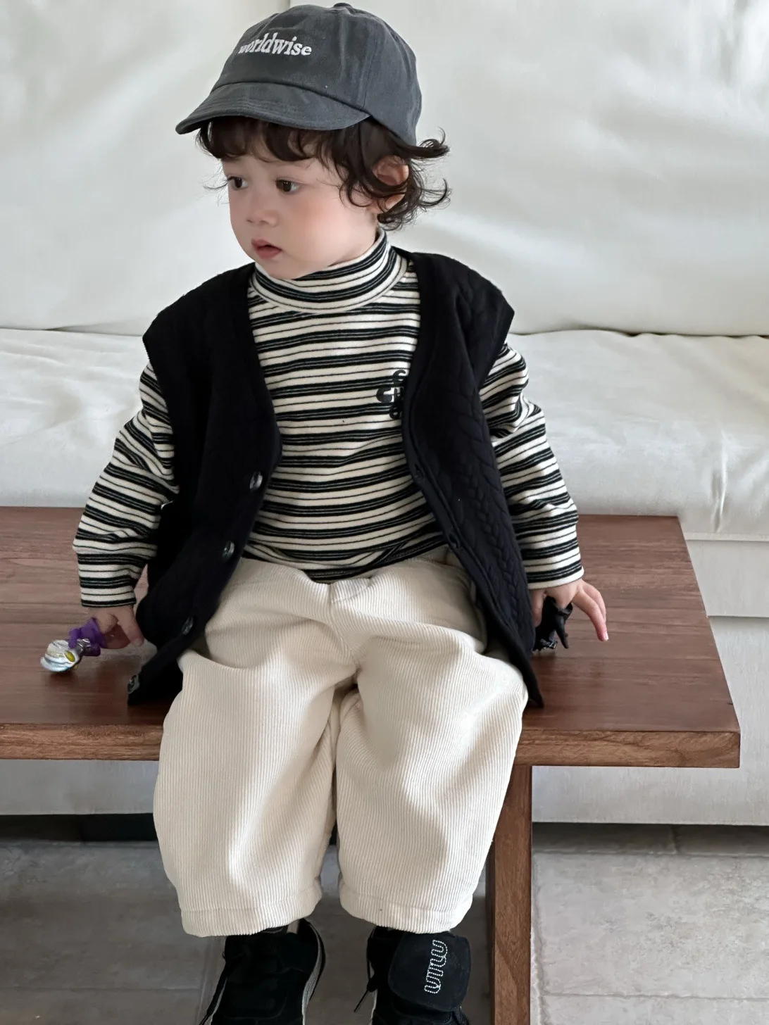 Рисунок 4 - 2025 зимняя новая детская теплая жилетка без рукавов