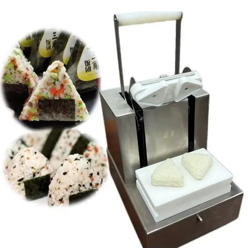 Hot Sale Easy Operation Onigiri Maker for Rice Ball Manual Press Triangular Rice and Vegetable Roll Automatic Onigiri Maker