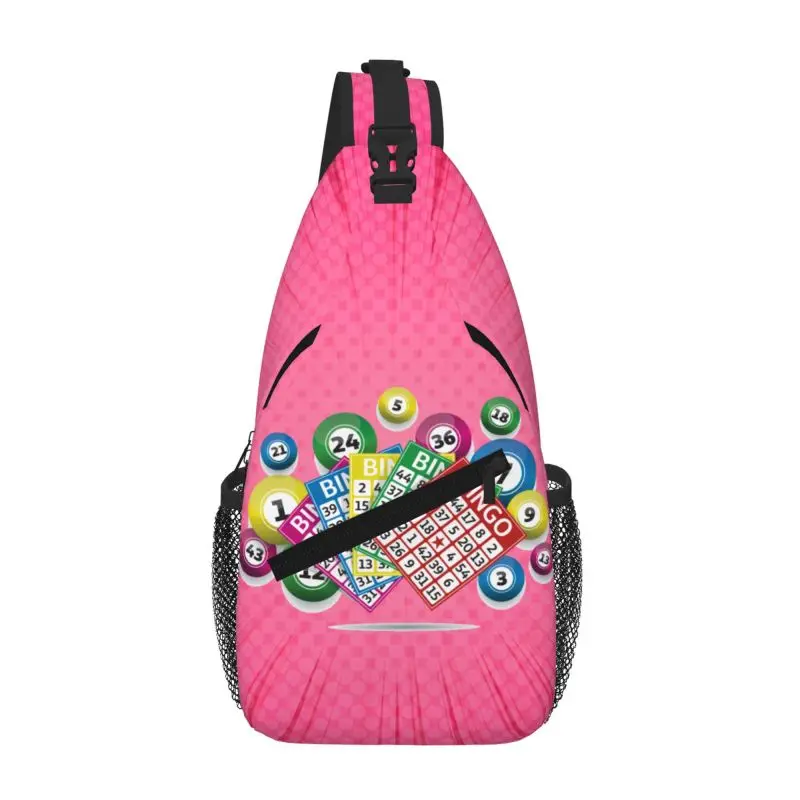 

Индивидуальные сумки на слинге для горячей игры в бинго, мужские крутые сумки через плечо, нагрудный рюкзак, велосипедный рюкзак для кемпинга