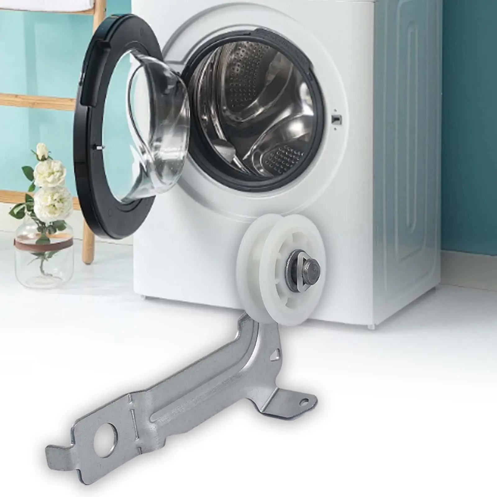 Натяжной шкив сушильной машины заменяет детали стиральной машины 6 x 4 дюйма, простота установки