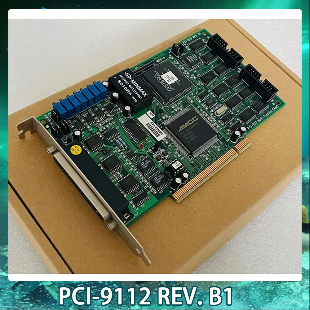 

PCI-9112 REV. B1 для ADLINK PCI многофункциональная карта сбора данных