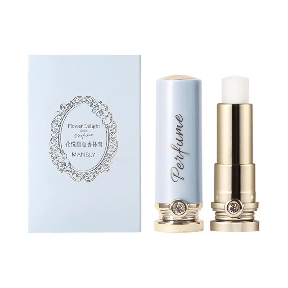 Portable Solid Balm Perfume For Women Long-lasting Fragrance, Fresh And Elegant Scent, Female Body Aroma Deodorant Q2K6