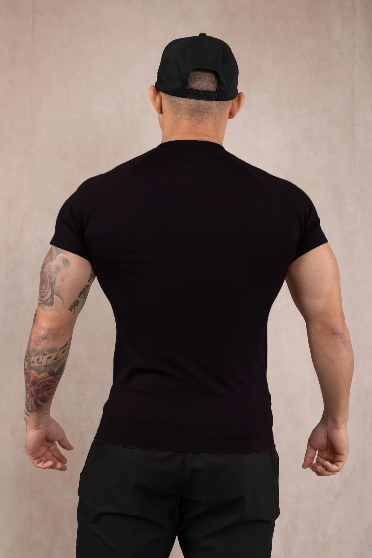 New Men's T-shirts Sports Fitness tight Fitting Clothing Jogger Gym Bodybuilding Fitness Running Training Short Sleeve Top