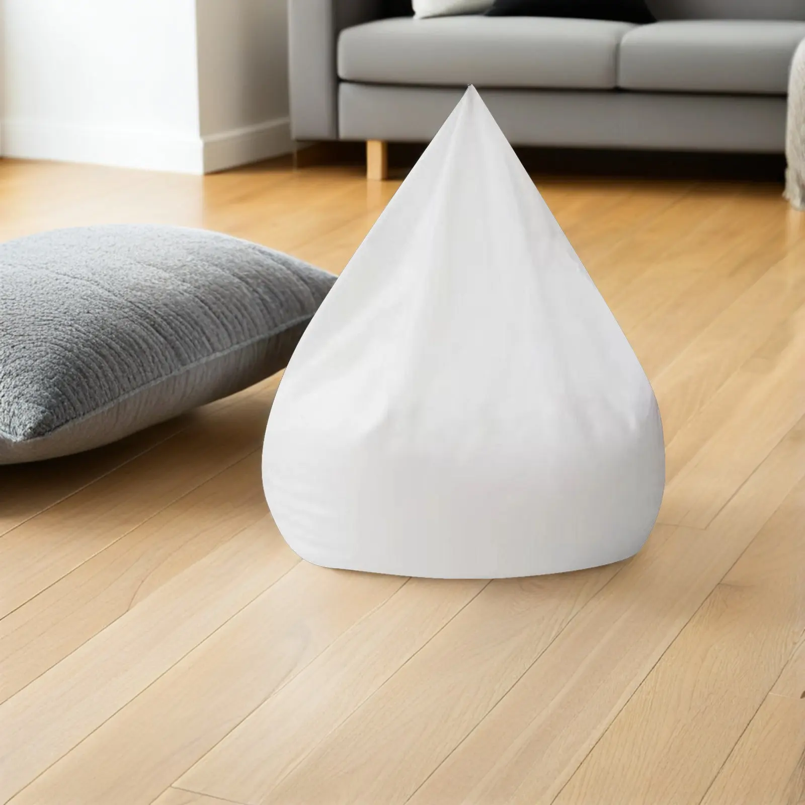 Lazy Sofa Liner Cover Replacement Soft Cloth Mesh Inner Sleeve Washable Tear Resistant Bean Bag Inner Cover No Filling