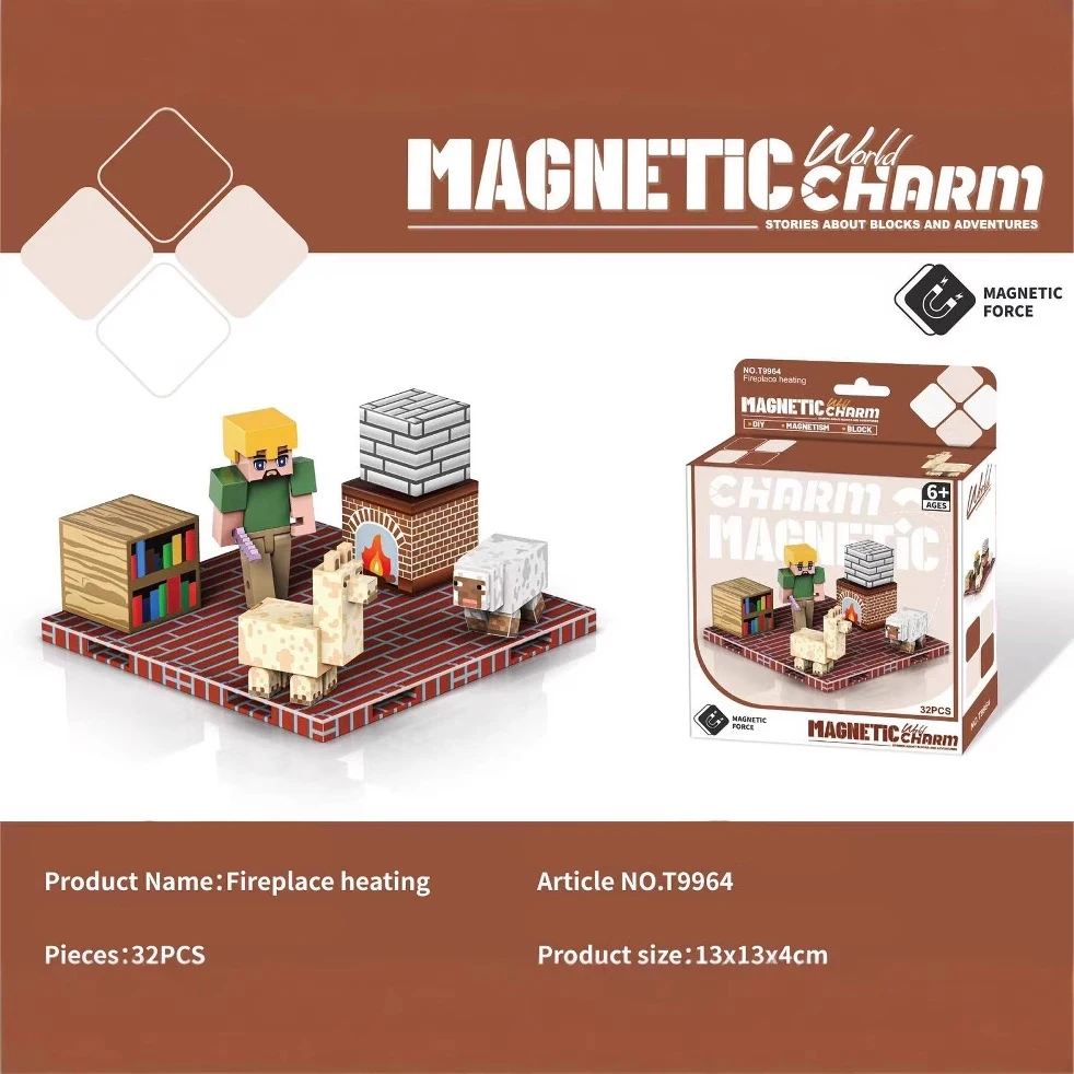 Jouets de construction pour enfants, ensembles de blocs magnétiques, modèle mondial magnétique pour garçons et filles, Cubes sensoriels STEM Montessori, cadeaux pour tout-petits