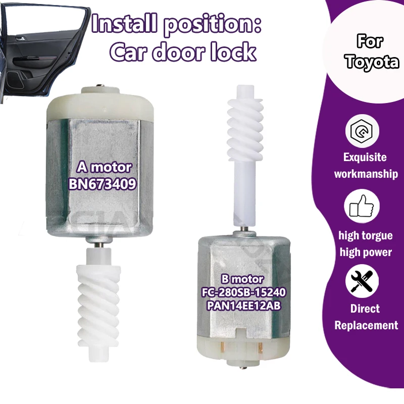 

BN673409/PAN14EE12AB/FC-280SB-15240 Car Door Lock Actuator 12V Motor For Toyota Kijiang Inova/Innova/Qualis/Zace/Venture/XV30