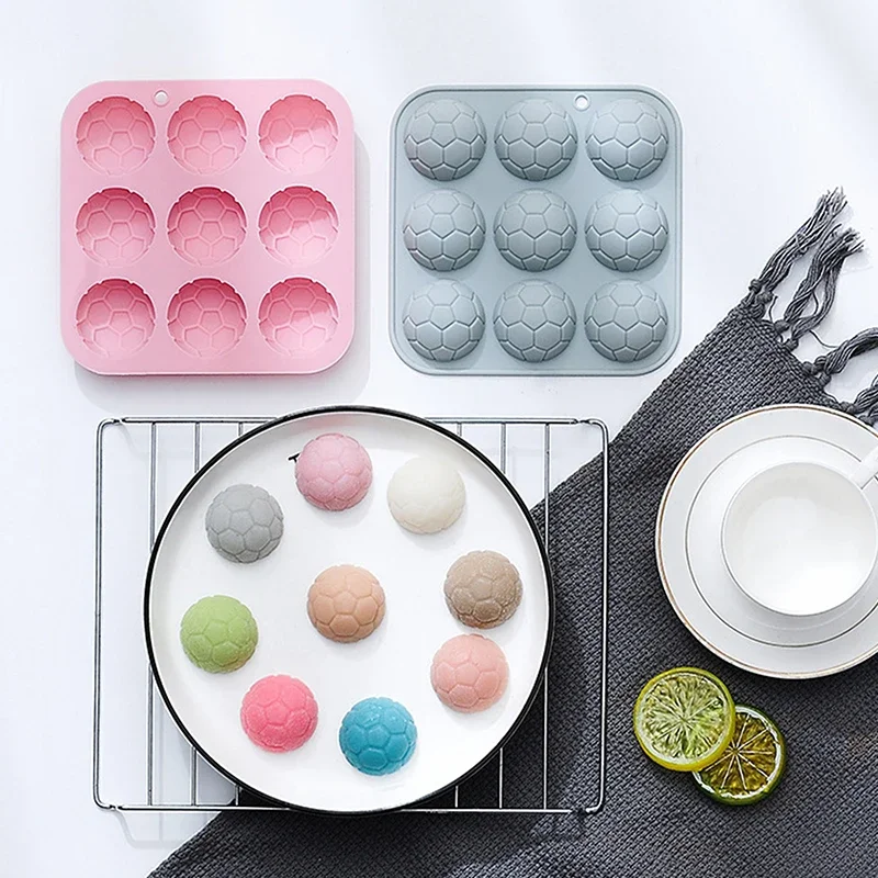 

Набор форм для футбольного шоколада, силиконовые формы для выпечки с футбольными воротами, многоразовые для спортивных лакомств, тортов и кексов на день рождения