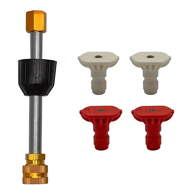 Outdoor Equipment Pressure Spray Lance Car Washing Nozzle Connector Adapter Car Washer Extension Effortless Installation