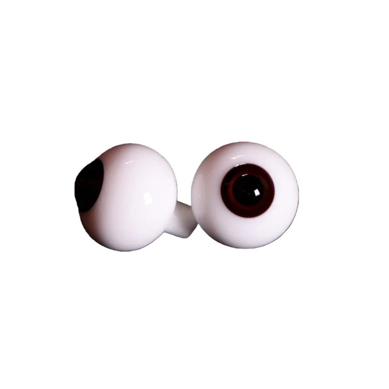 

Ming Mu Bjd Glass Eyes Brown Small Iris Round Eyeballs For 1/4 1/6 Bjd Dolls Realistic Lifelike Eye Accessories Style Brown New