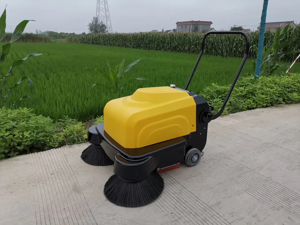 Push Industrial Pure Electric Sweeper Factory Workshop Property Home Road Floor Street Sanitation Sweeper