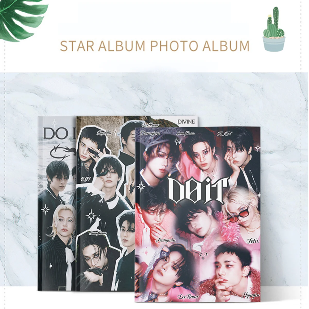 

KPOP Stray Kids doit Exquisite and high-quality photo album fans merch goods