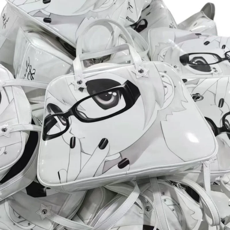 

Harajuku Kawaii Fashion Shoulder Bags Japanese Cartoon Cute Girls Print Handbags All Match Sweet Underarm Bag