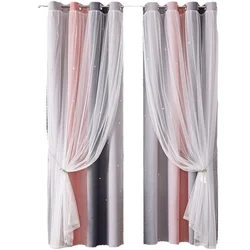 (43) Customized Light-transmitting Gauze Curtains, Living Room Balcony Curtains and Gauze Curtains