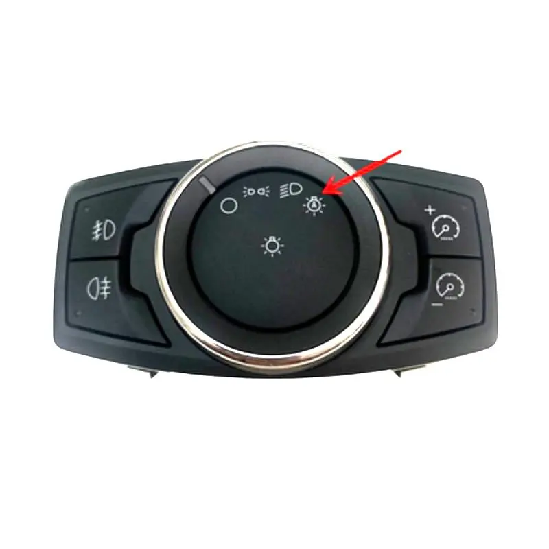 auto parts New DG9T-13D061-FEW Headlight Fog Light Lamp Control Switch Module Button For Ford Mondeo V 2014-2019 DG9T13D061FEW