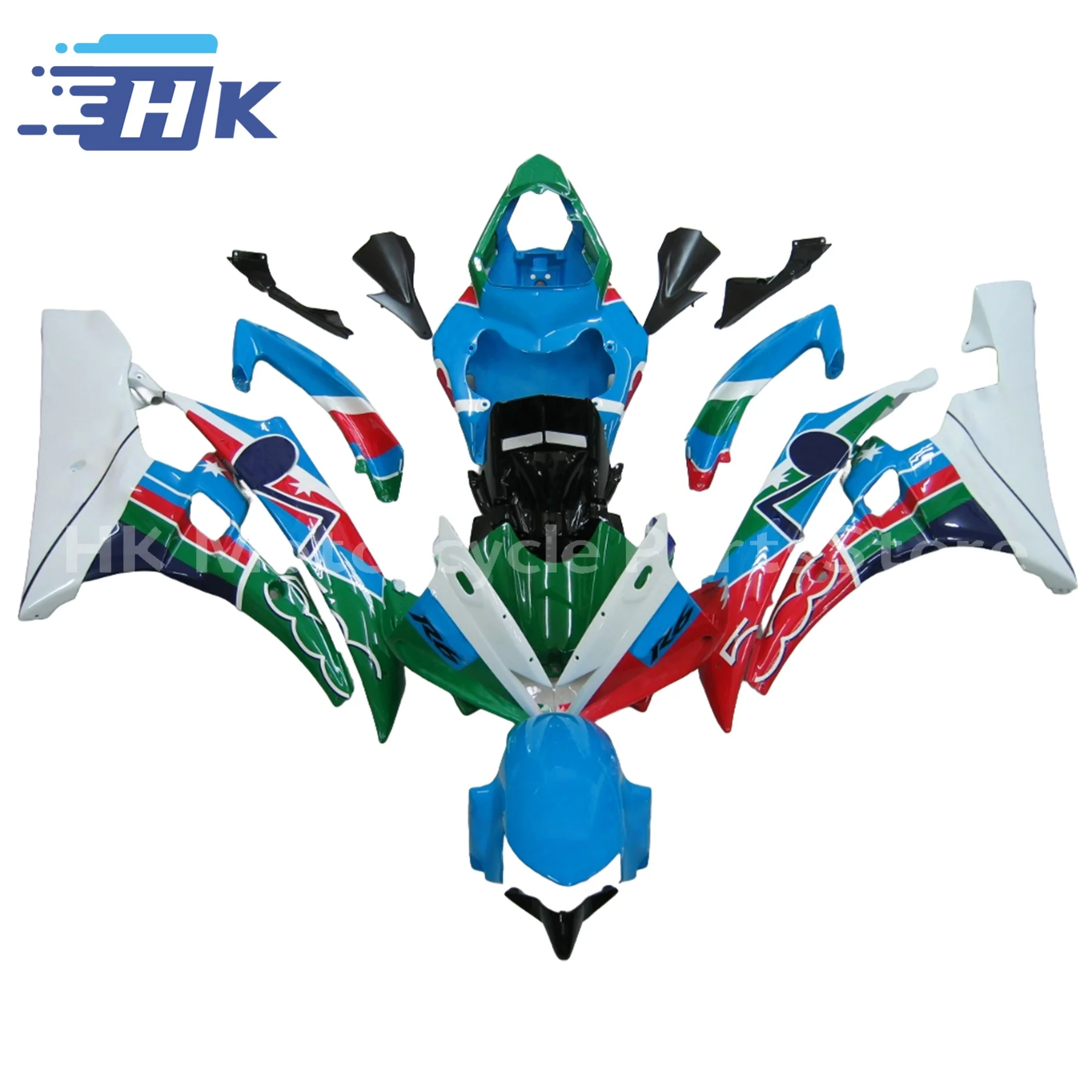 

Injection Mold New ABS Whole Fairings Kit Fit for YAMAHA YZF-R6 R6 06 07 2006 2007 Bodywork Set