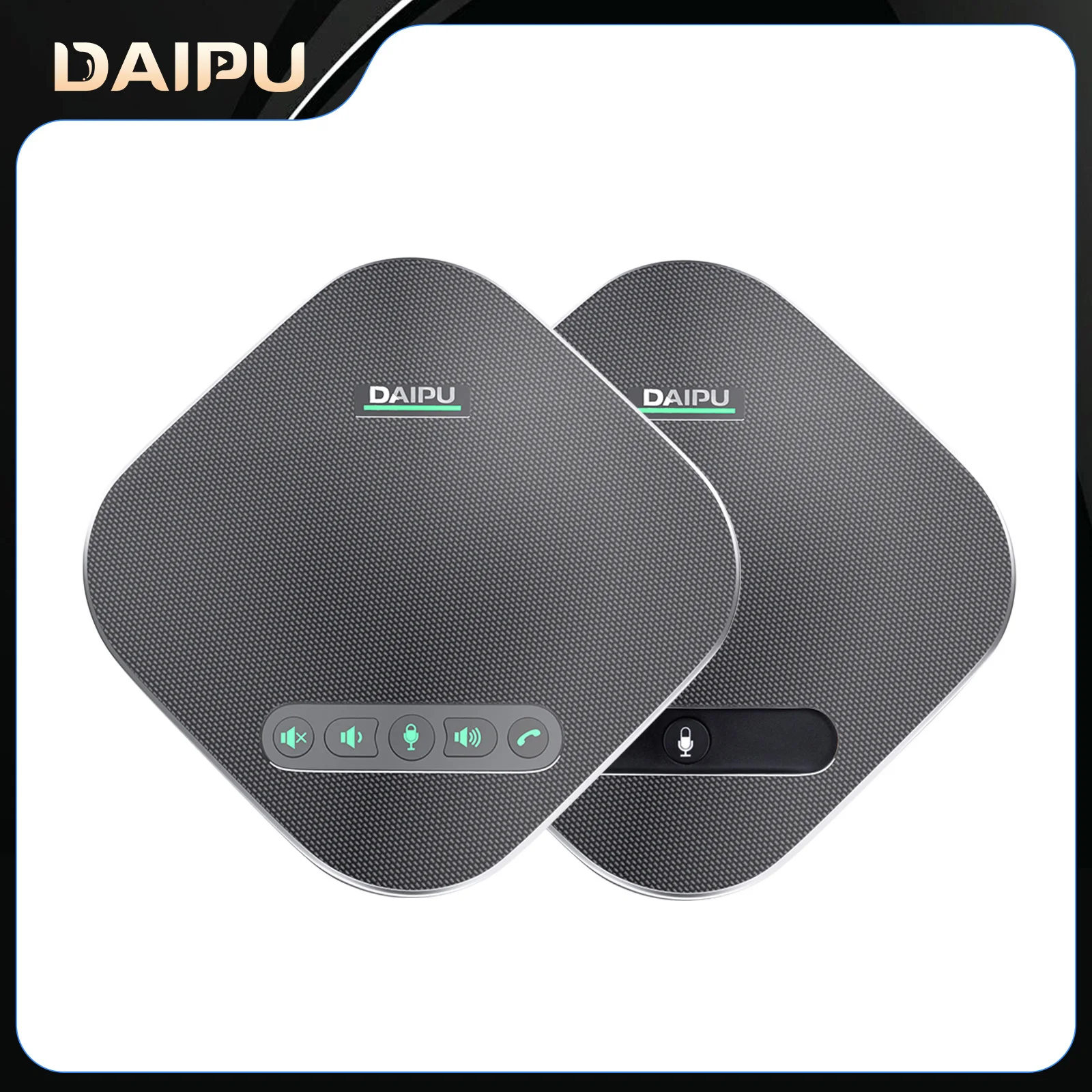 

Всенаправленный микрофон для конференций DAIPU GroupCS20 (каскад микрофона-удлинителя «один-два»)