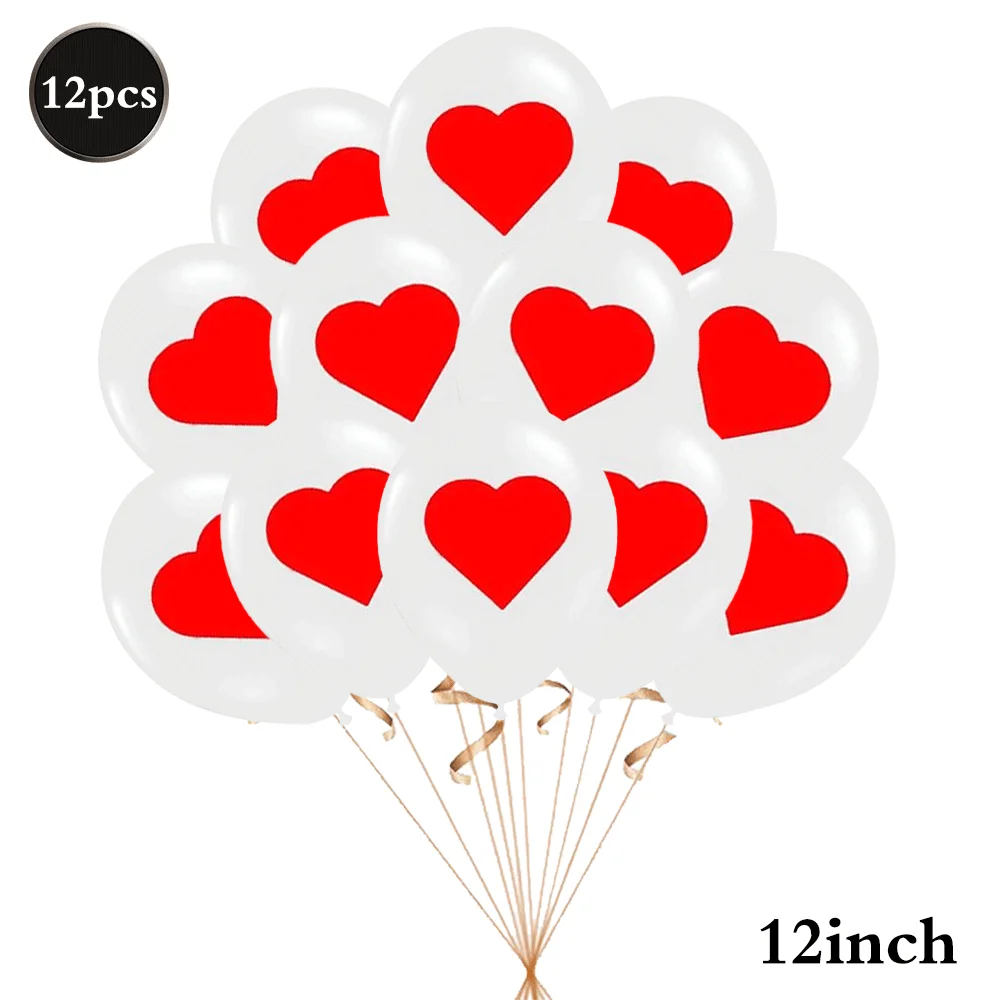 12pcs Poker Balloons Casino Theme Party Decorations Red Black Poker Cards Casino Balloons Las Vegas Casino Night Party Supplies view 3